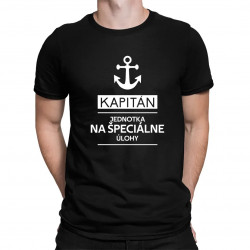 Kapitán - jednotka na špeciálne úlohy - pánske tričko s potlačou