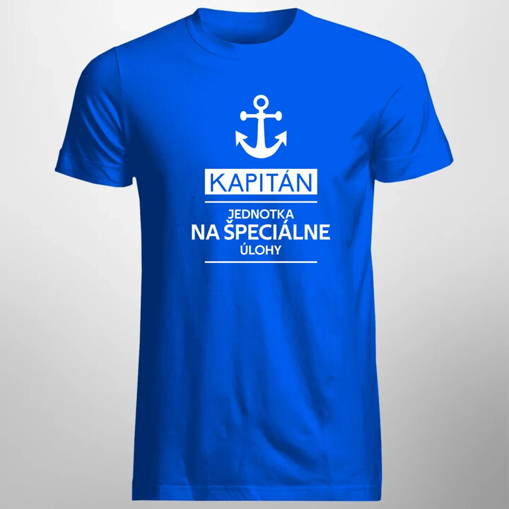 Kapitán - jednotka na špeciálne úlohy - pánske tričko s potlačou