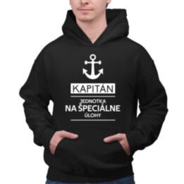 Kapitán - jednotka na špeciálne úlohy  - pánska mikina s potlačou