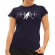 EKG Hokej - dámske tričuko s potlačo