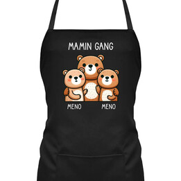 Mamin Gang - dve deti - zástera s potlačou - personalizovaný produkt