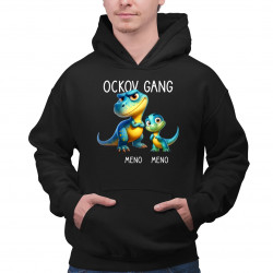 Ockov Gang (dinosaurov) - jedno dieťa - pánska mikina s potlačou - personalizovaný produkt