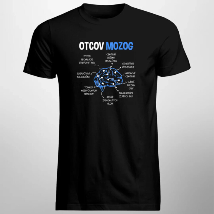 Otcov mozog - pánske tričko s potlačou