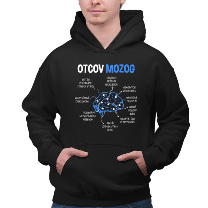Otcov mozog  - pánska mikina s potlačou