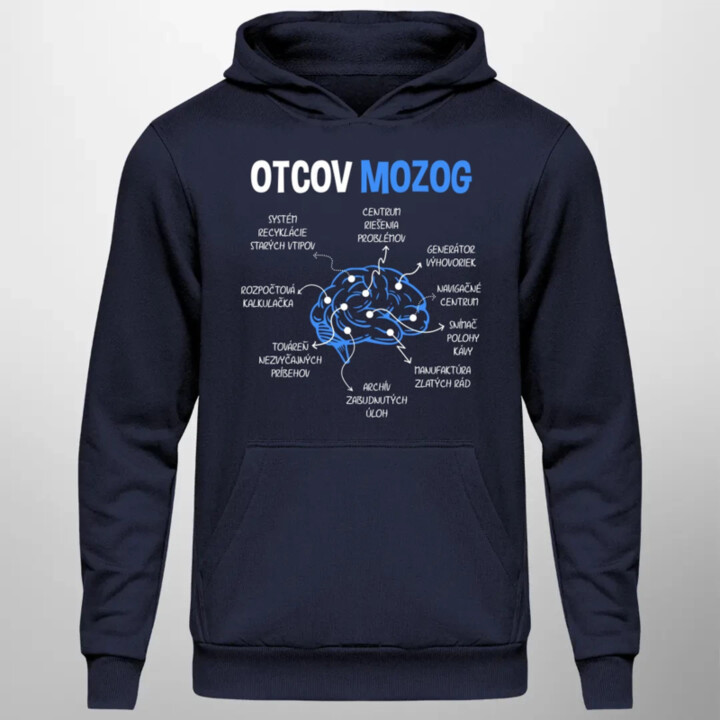 Otcov mozog  - pánska mikina s potlačou