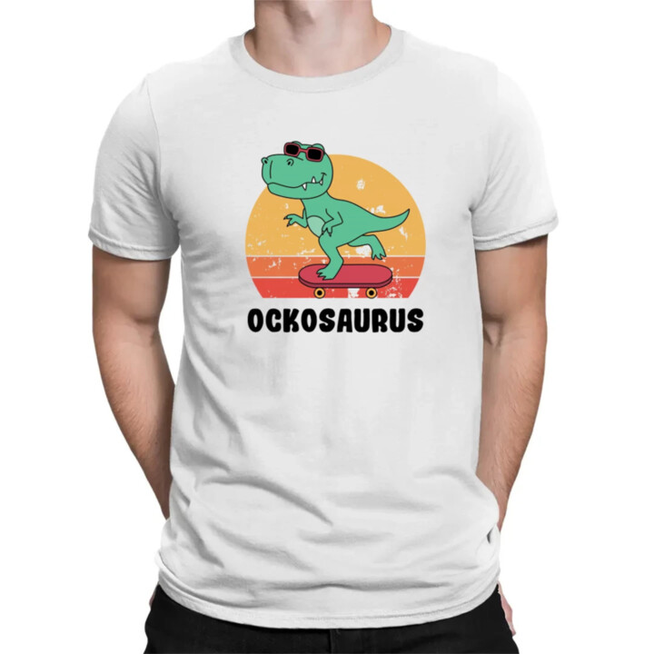 Ockosaurus - pánske tričko s potlačou