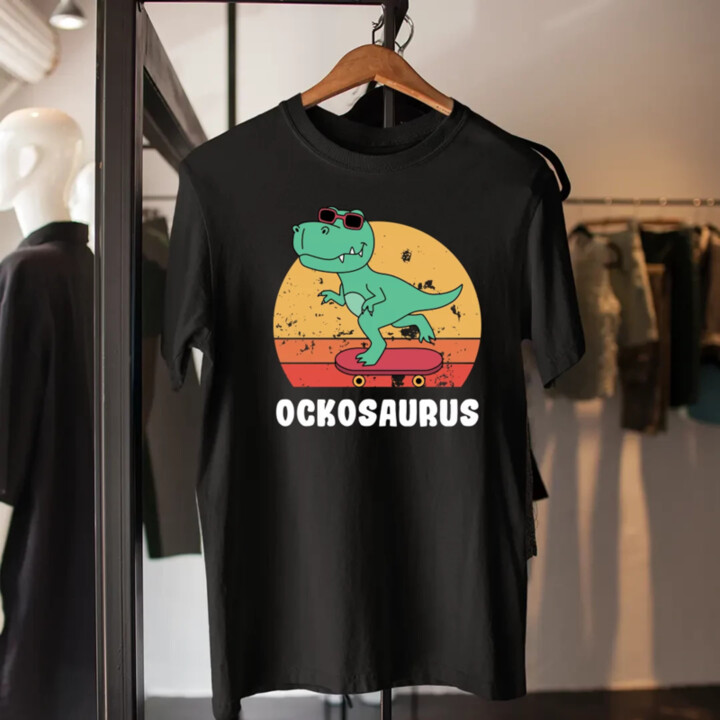 Ockosaurus - pánske tričko s potlačou