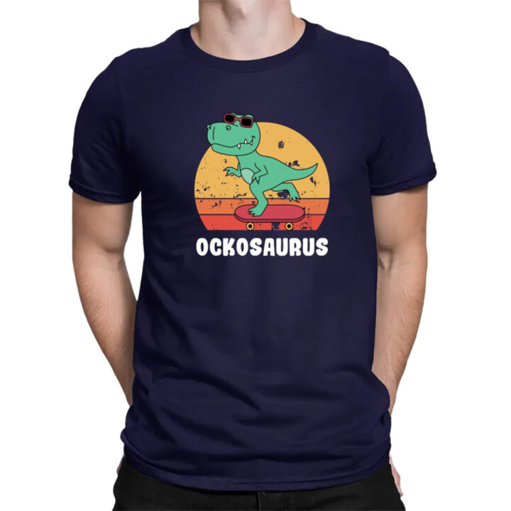 Ockosaurus - pánske tričko s potlačou
