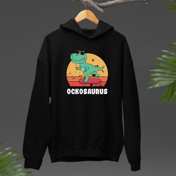 Ockosaurus  - pánska mikina s potlačou