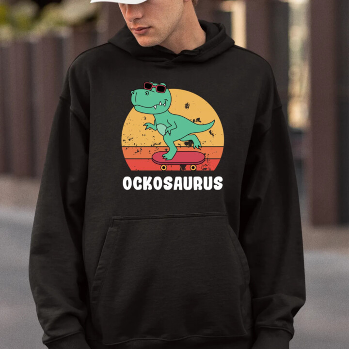 Ockosaurus  - pánska mikina s potlačou