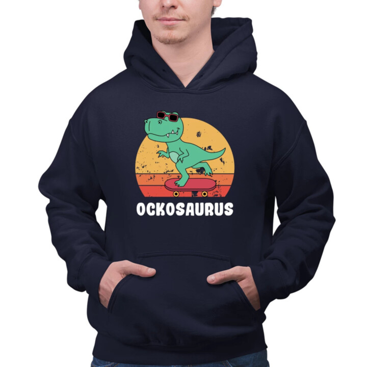 Ockosaurus  - pánska mikina s potlačou