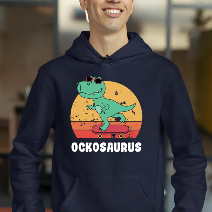 Ockosaurus  - pánska mikina s potlačou