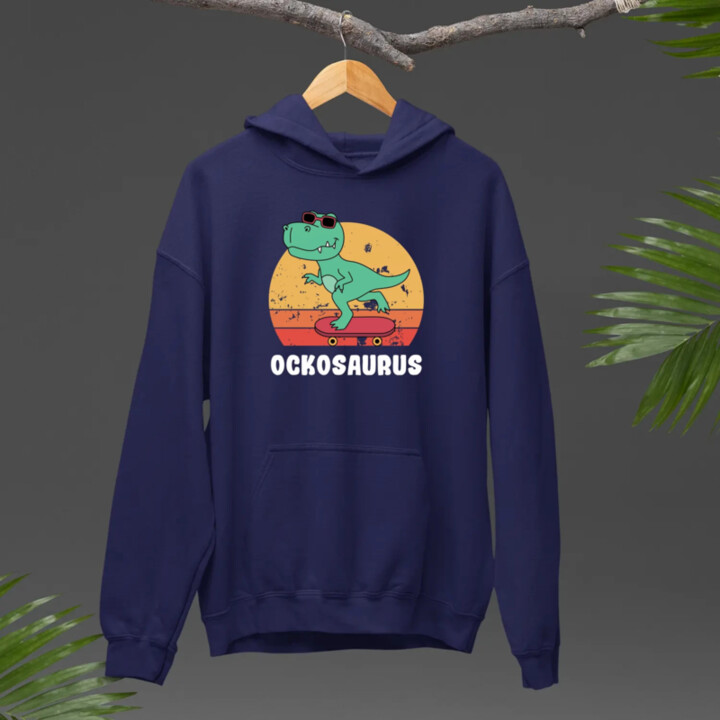 Ockosaurus  - pánska mikina s potlačou