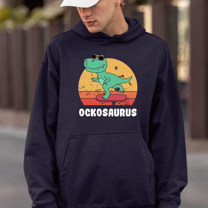 Ockosaurus  - pánska mikina s potlačou