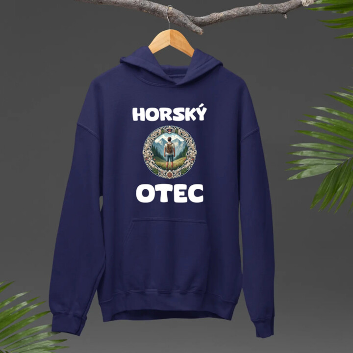 Horský otec  - pánska mikina s potlačou