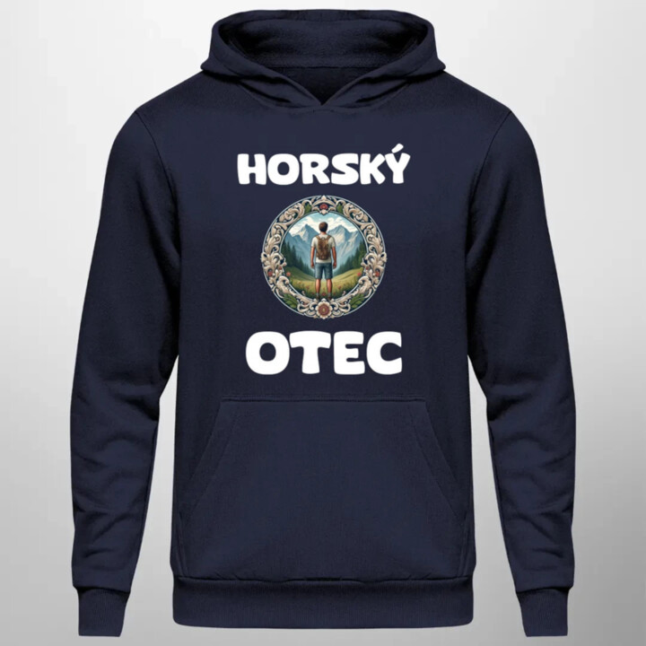 Horský otec  - pánska mikina s potlačou
