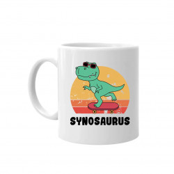 Synosaurus - keramický hrnček s potlačou