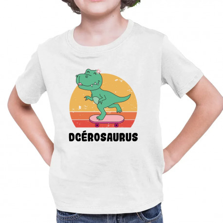 Dcérosaurus - detské tričko s potlačou