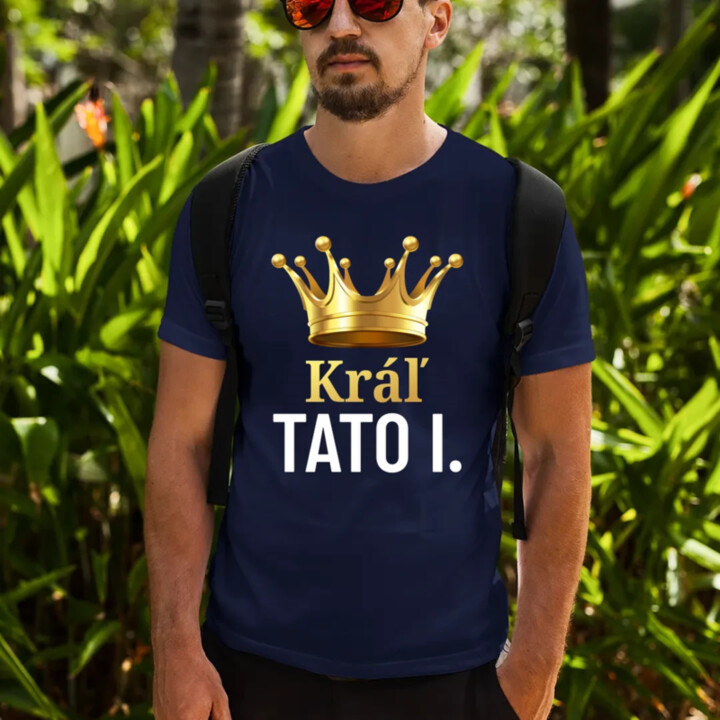 Kráľ Tato I. - pánske tričko s potlačou