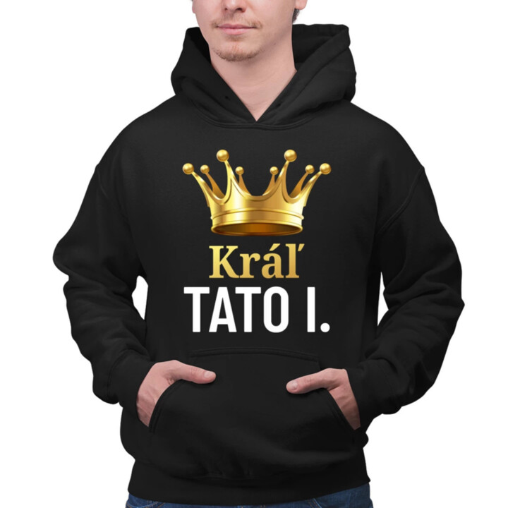 Kráľ Tato I.  - pánska mikina s potlačou