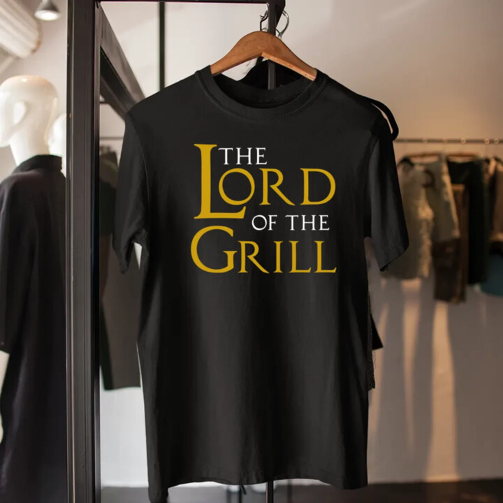 The lord of the grill - pánske tričko s potlačou