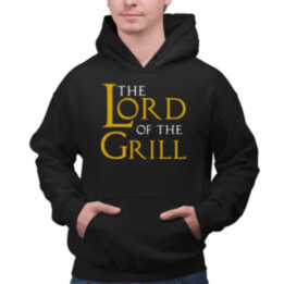 The lord of the grill  - pánska mikina s potlačou