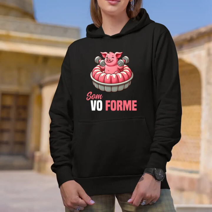 Som vo forme  - dámska mikina s potlačou