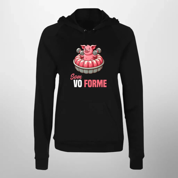 Som vo forme  - dámska mikina s potlačou
