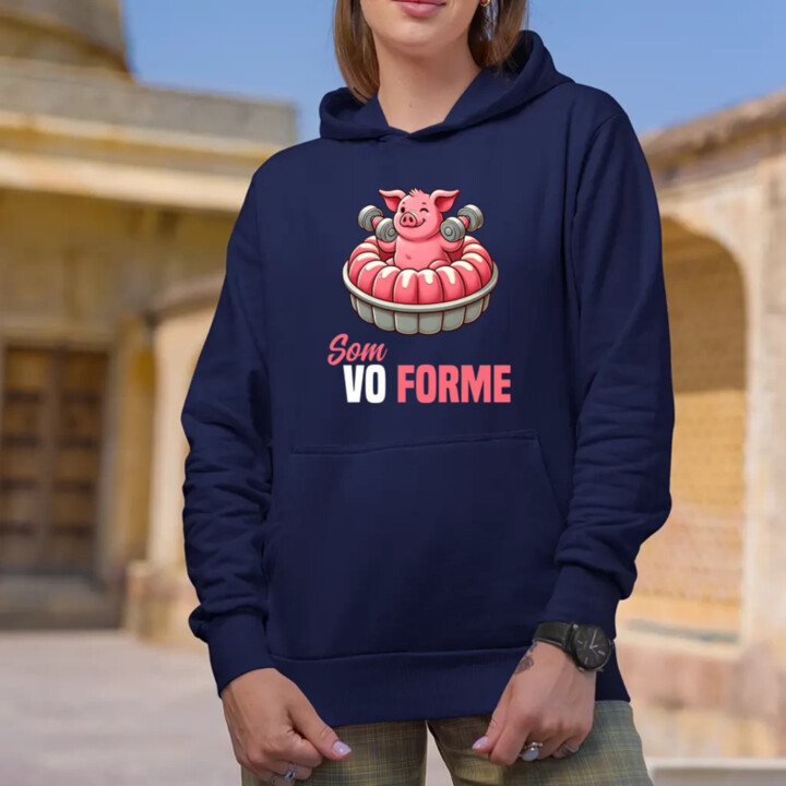 Som vo forme  - dámska mikina s potlačou