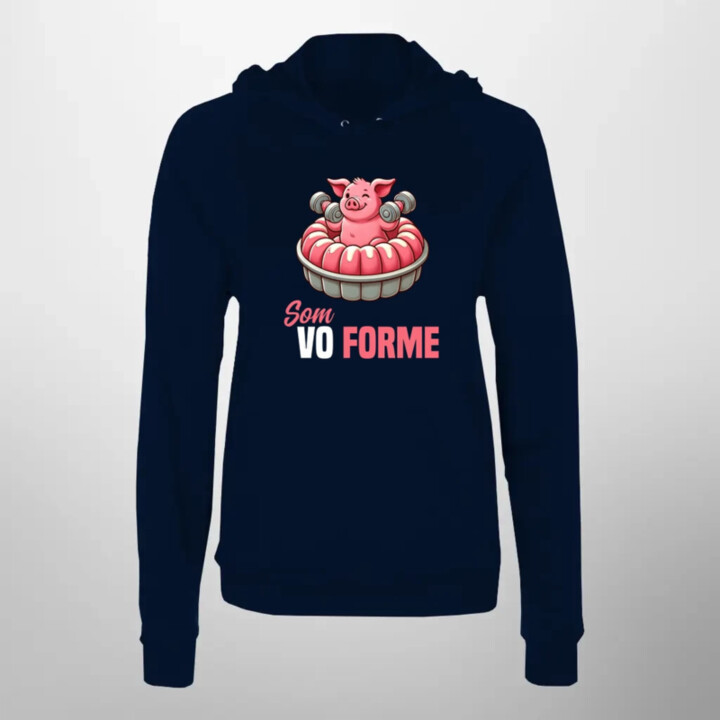 Som vo forme  - dámska mikina s potlačou