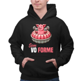 Som vo forme  - pánska mikina s potlačou
