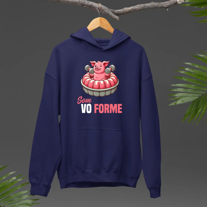 Som vo forme  - pánska mikina s potlačou