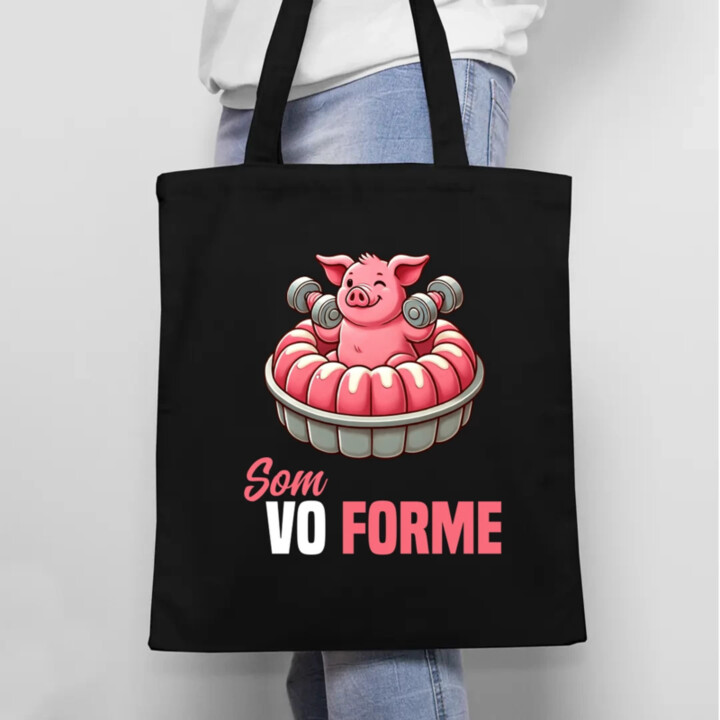 Som vo forme - taška s potlačou