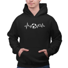 EKG Futbal  - pánska mikina s potlačou