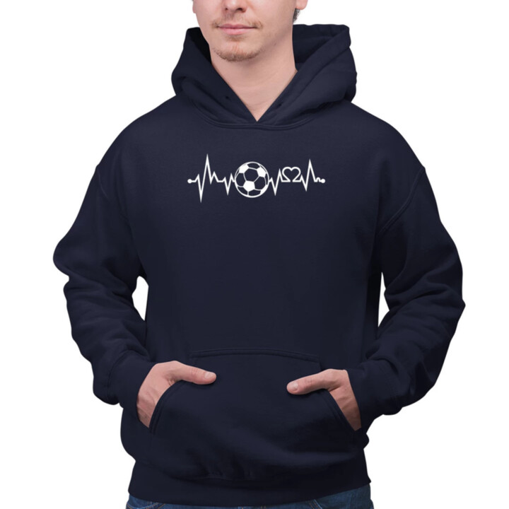 EKG Futbal  - pánska mikina s potlačou