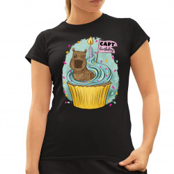 Capybirthday - dámske tričko s potlačou
