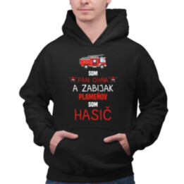 Som pán ohňa   - pánska mikina s potlačou