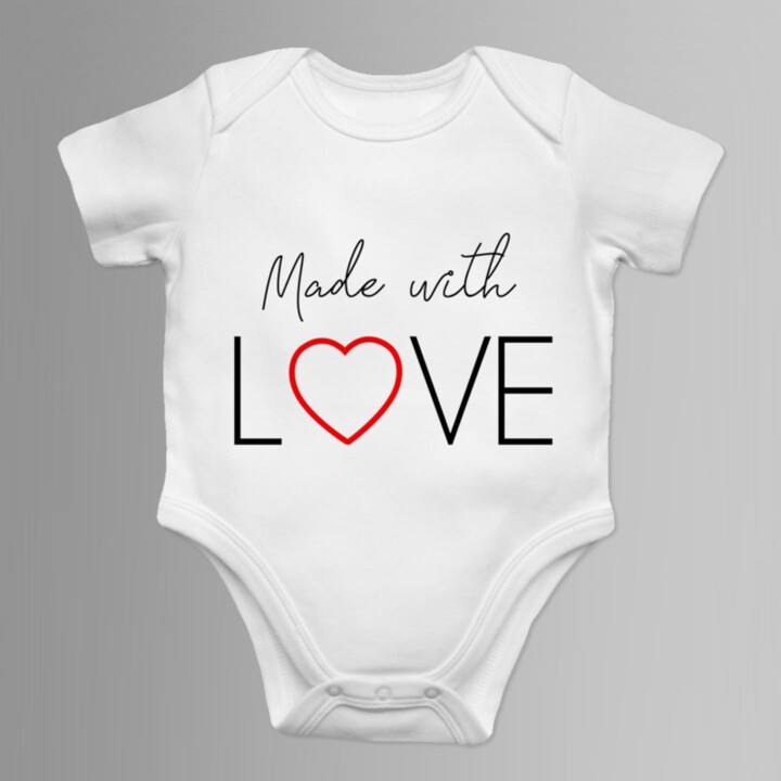 Made with love - body s potlačou