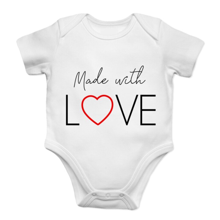 Made with love - body s potlačou