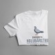 Zrodený k holubárstvu, nútený k práci - pánske tričko s potlačou