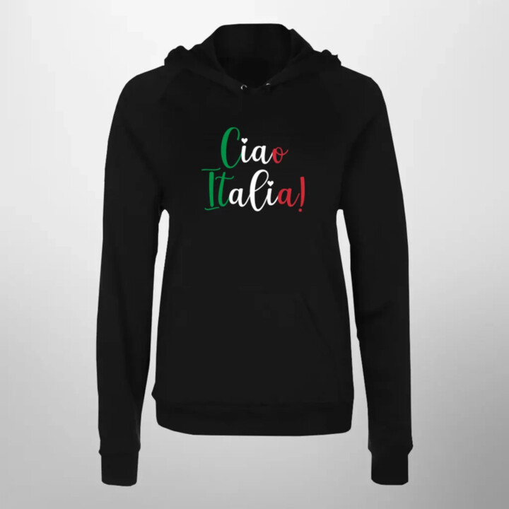 Ciao Italia!  - dámska mikina s potlačou