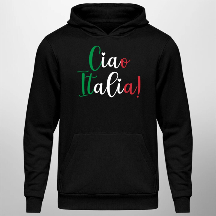 Ciao Italia!  - pánska mikina s potlačou