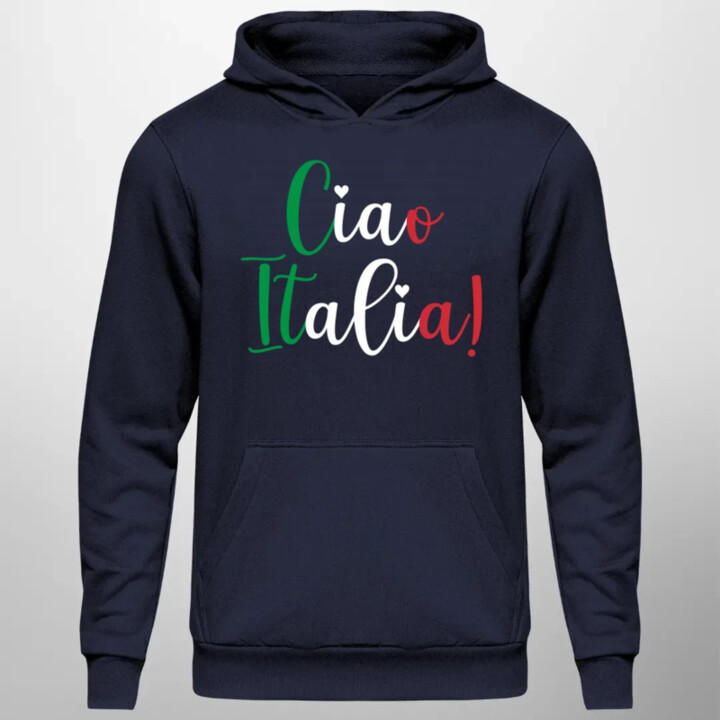 Ciao Italia!  - pánska mikina s potlačou