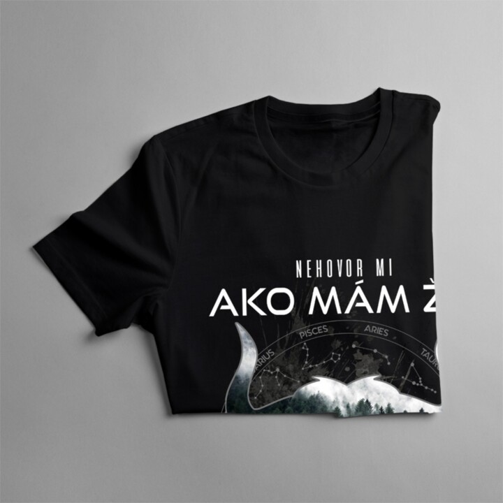 Som býk, viem, čo robím - pánske tričko s potlačou