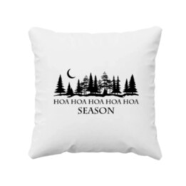 Hoa hoa hoa hoa hoa season - vankúš s potlačou