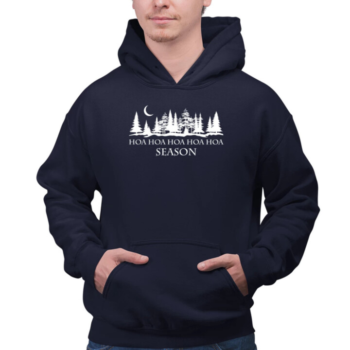 Hoa hoa hoa hoa hoa season  - pánska mikina s potlačou