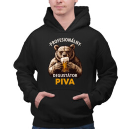 Profesionálny degustátor piva  - pánska mikina s potlačou