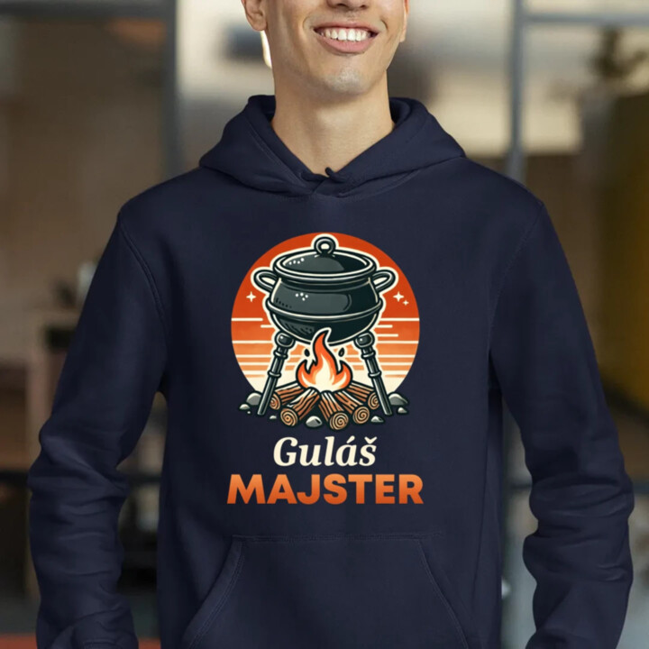 Guláš majster  - pánska mikina s potlačou