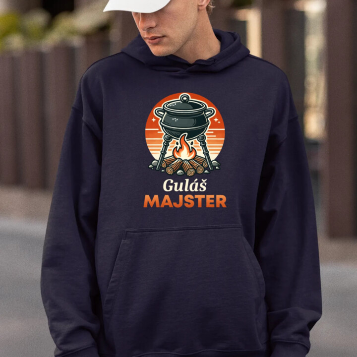 Guláš majster  - pánska mikina s potlačou