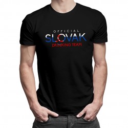 Official slovak drinking team - pánske tričko s potlačou